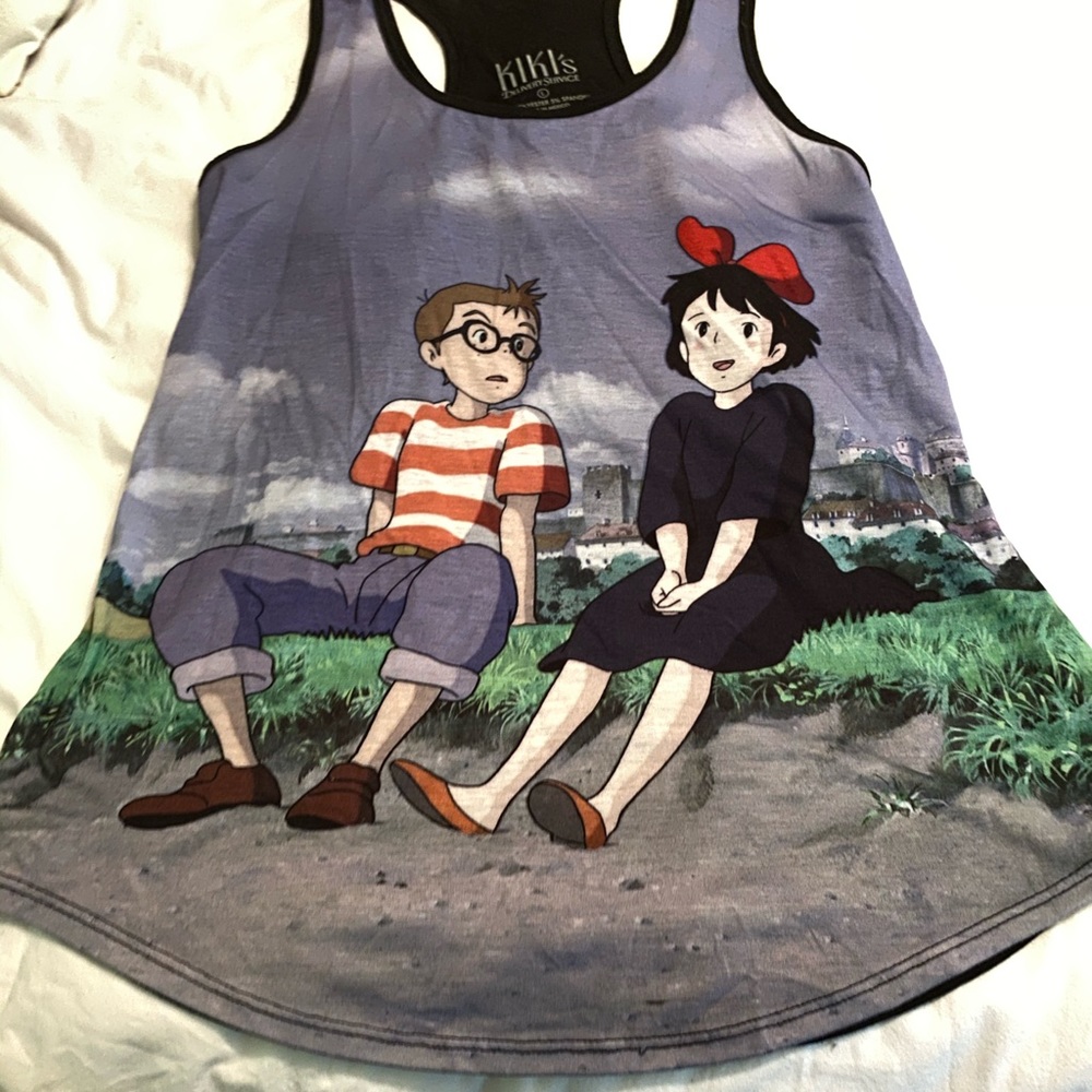 Kiki’s Delivery Service Studio Ghibli tank